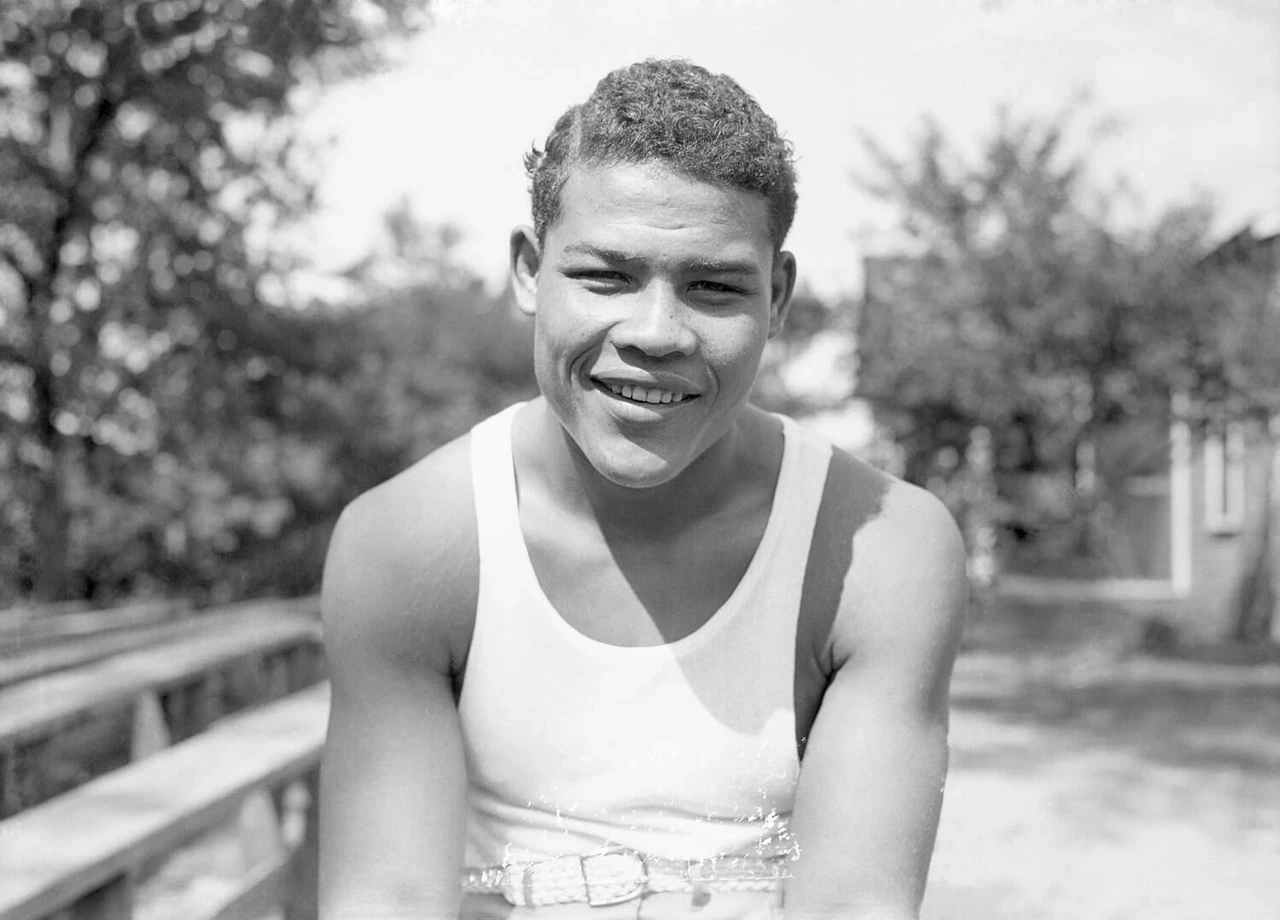 Joe Louis photographed in 1936 