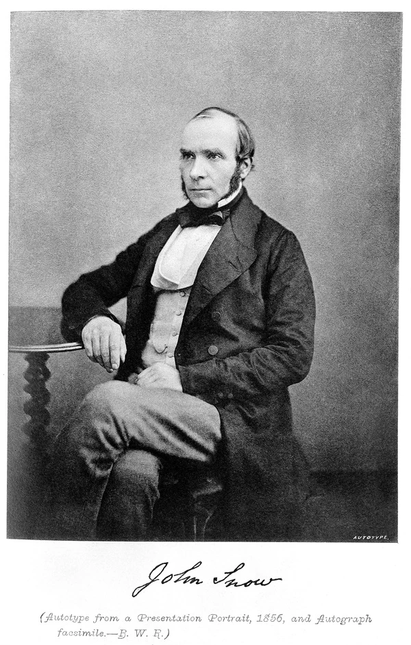 Portrait of Dr John Snow