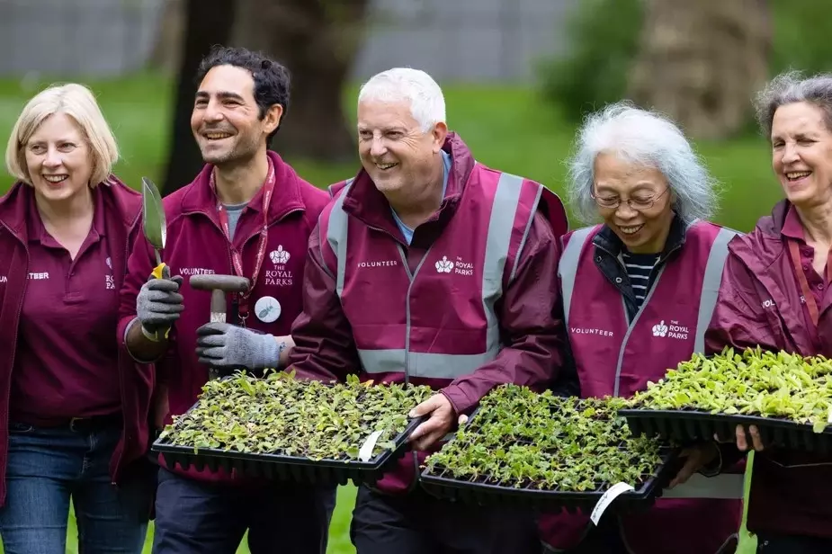 'The Big Help Out': Planting in The Royal Parks