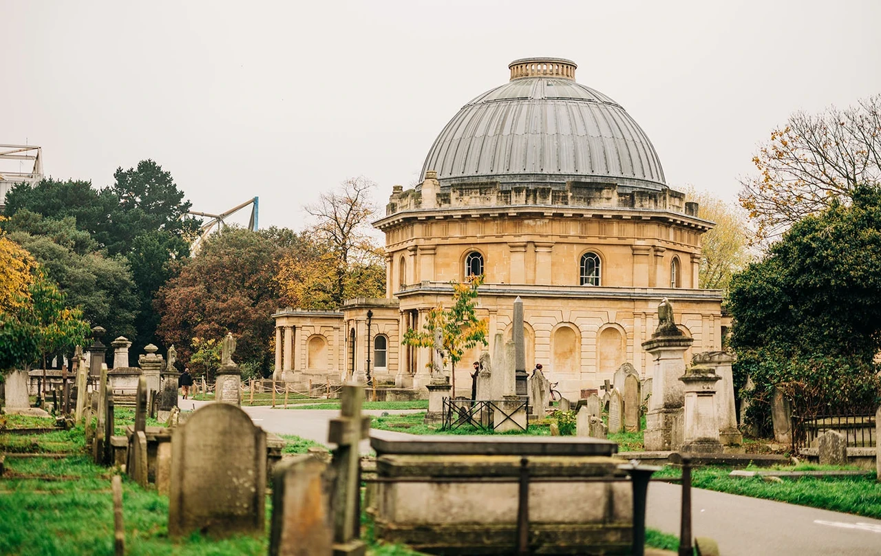 Brompton Cemetery chapel
