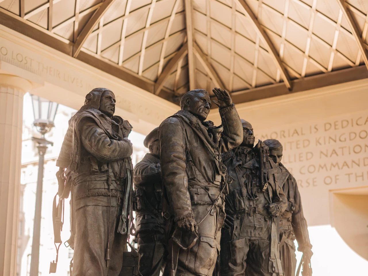 The Bomber Command Memorial, Green Park