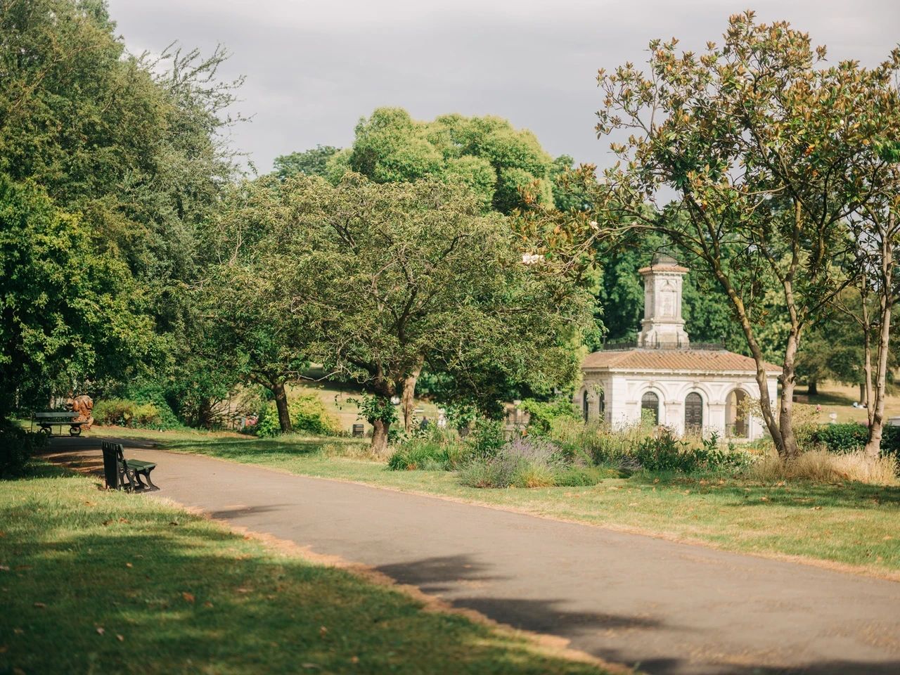 Kensington Gardens in summer