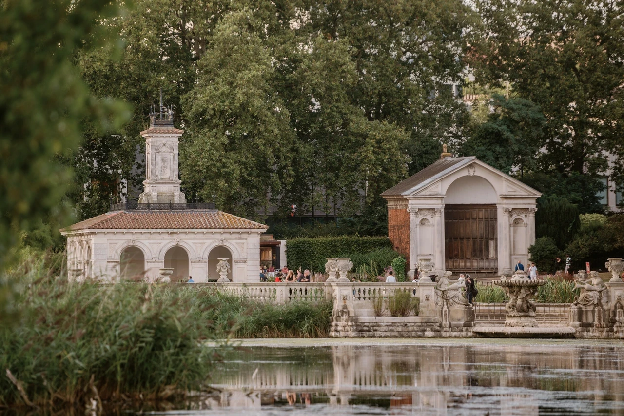 Kensington Gardens in summer
