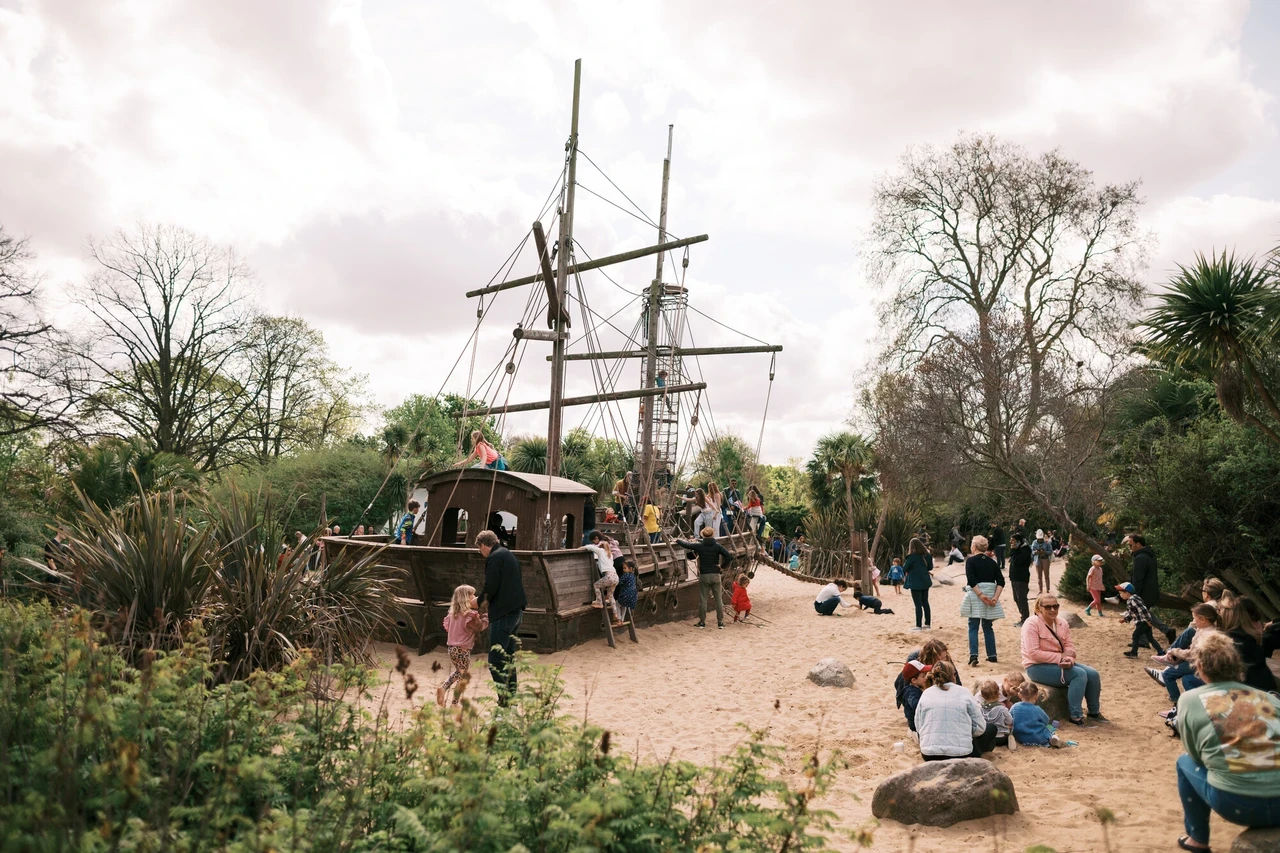 Pirate Ship in the Diana, Princess of Wales Memorial Playground