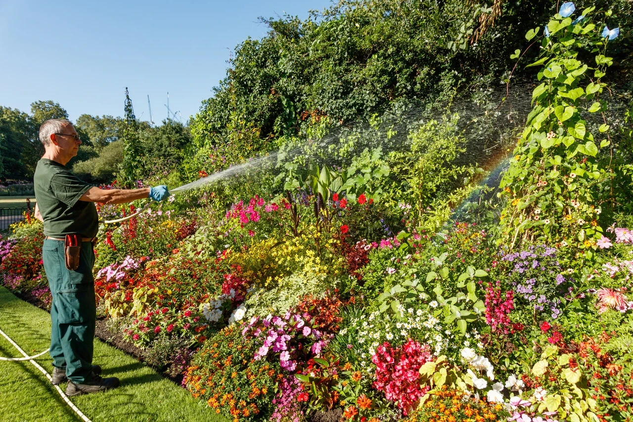 Gardeners at work in St. James's Park