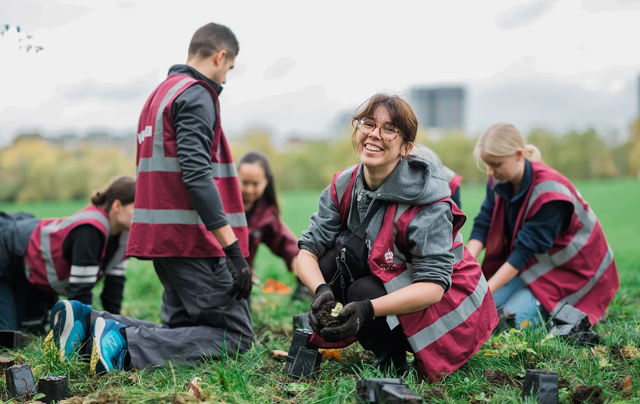 Corporate volunteers