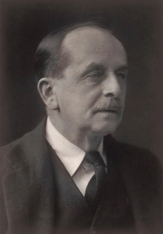 J.M. Barrie, photographed by Walter Stoneman in 1922 