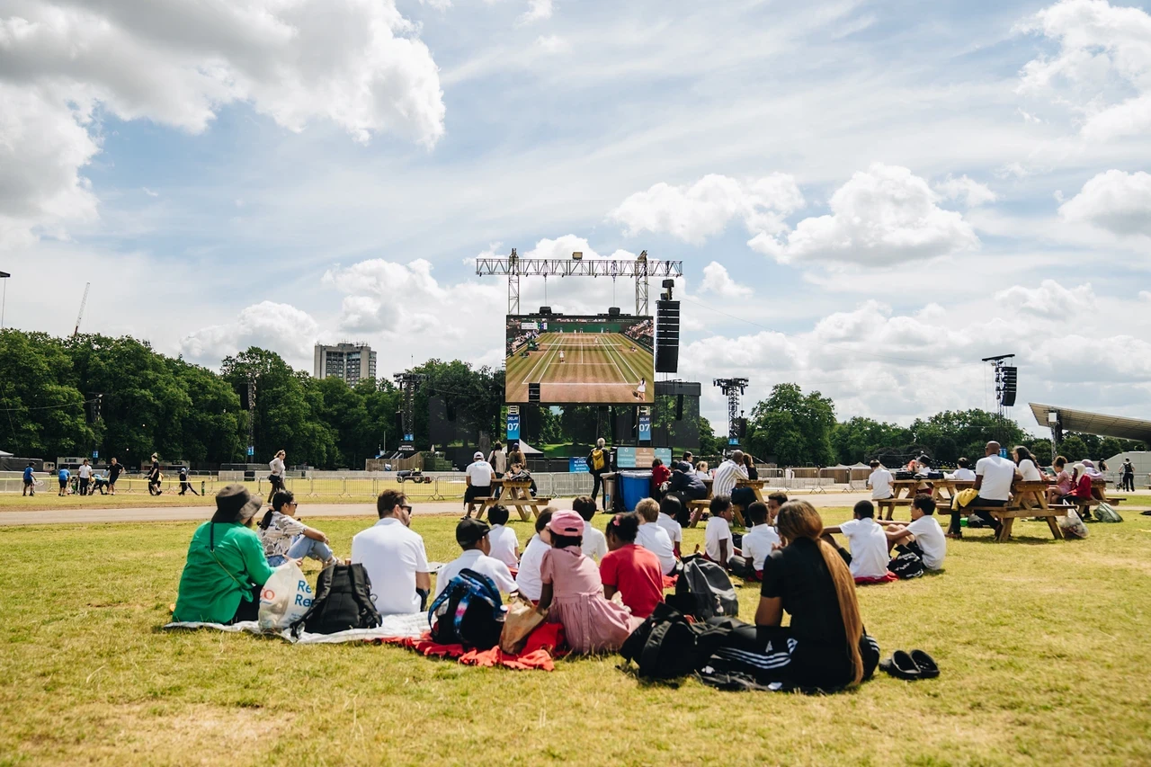 Watch Wimbledon at BST Hyde Park Open House