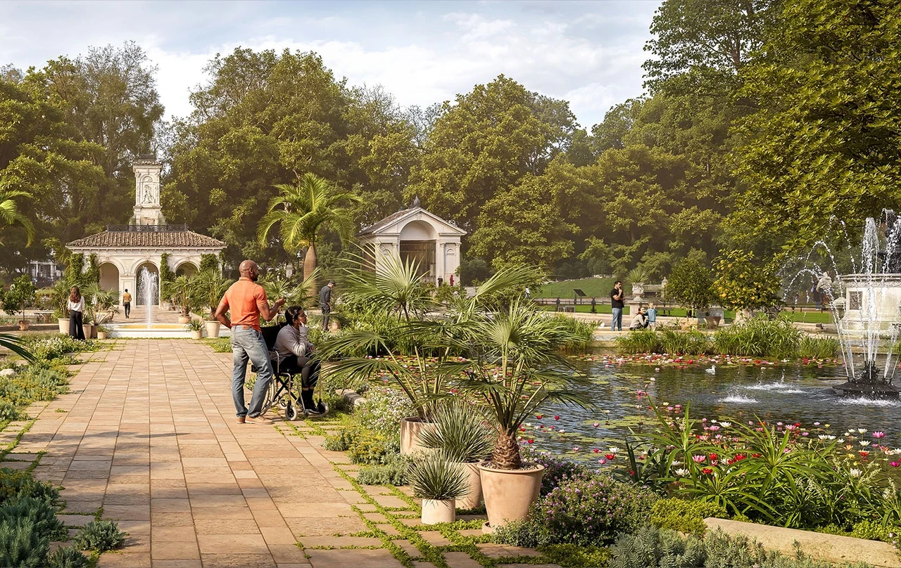 The Italian Gardens (concept art)