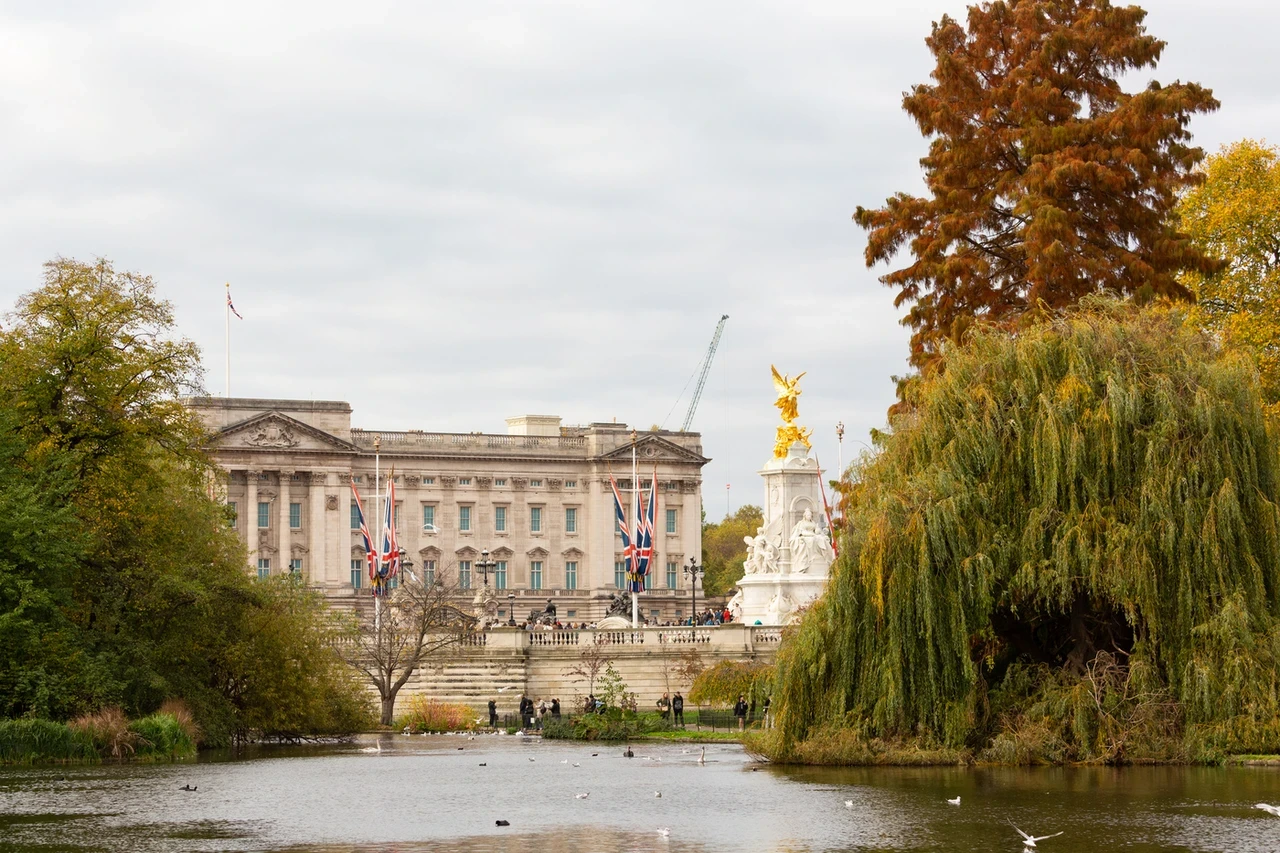 St. James's Park in autumn