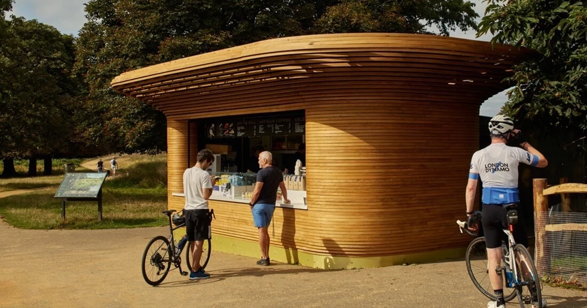 Pen Ponds Kiosk in Richmond